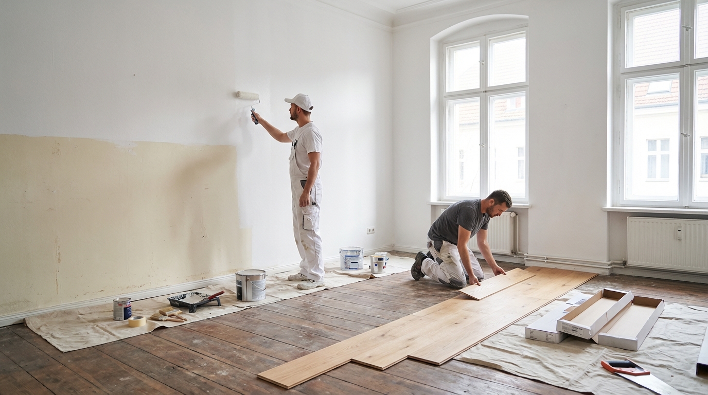 Renovierung nach Todesfall in Salzburg, Wien und Graz