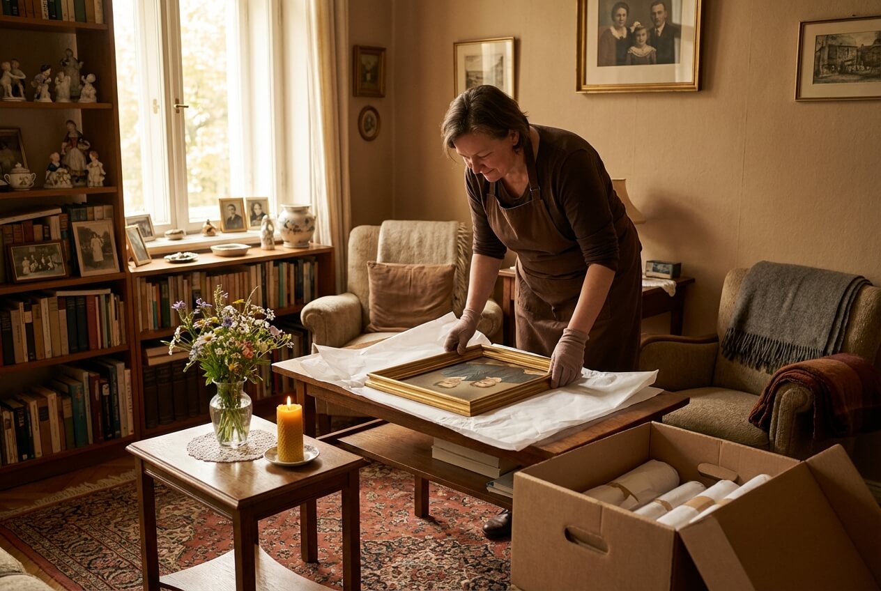 Wohnungsräumung im Trauerfall in Salzburg, Wien und Graz