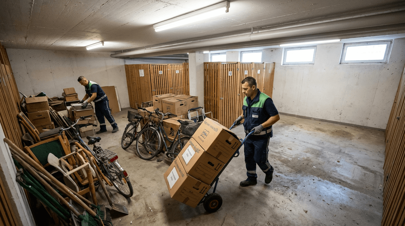 Kellerentrümpelung in Salzburg, Wien und Graz